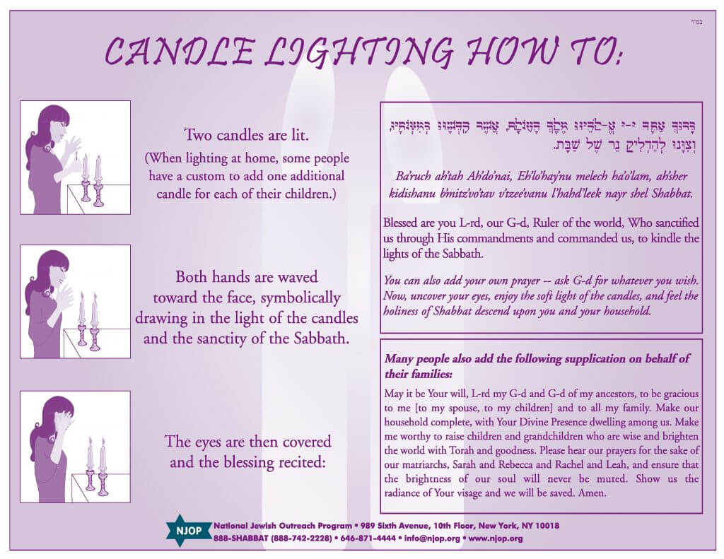 Candlelighting NJOP